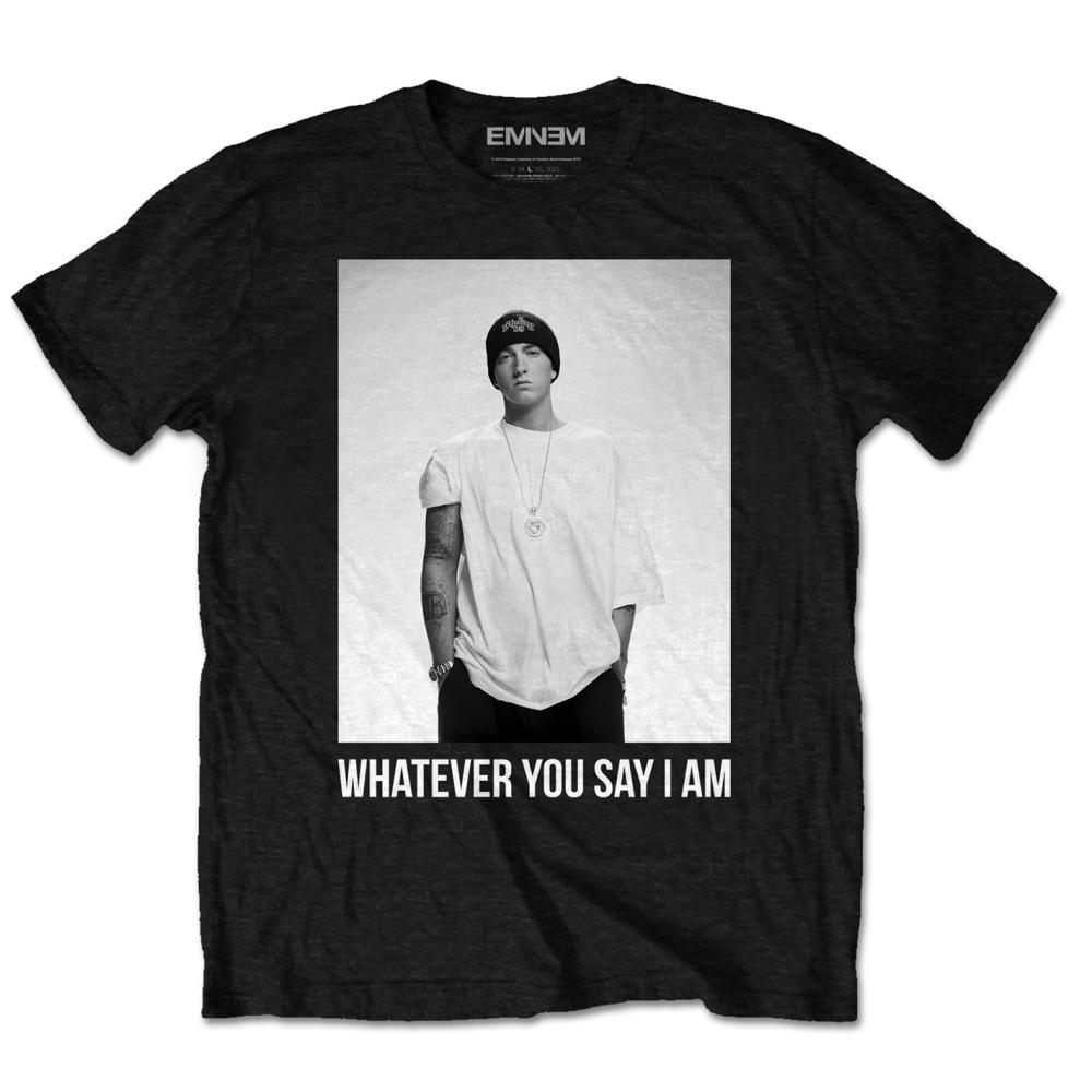 Eminem - Whatever Heren Tshirt - Zwart